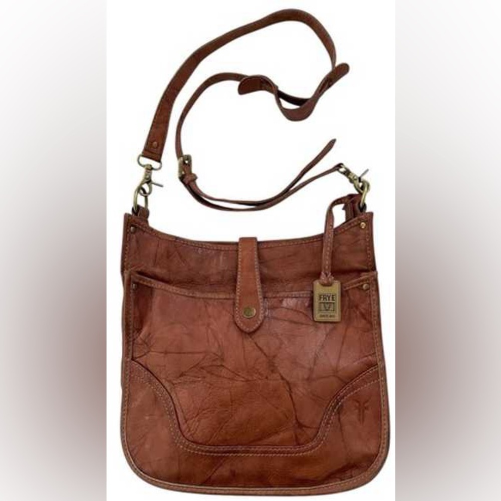 🎉 Frye Campus Madison Crossbody Hobo Bag Purse 🎉